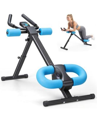 Multifunctional Foldable Ab Trainer with LCD Monitor