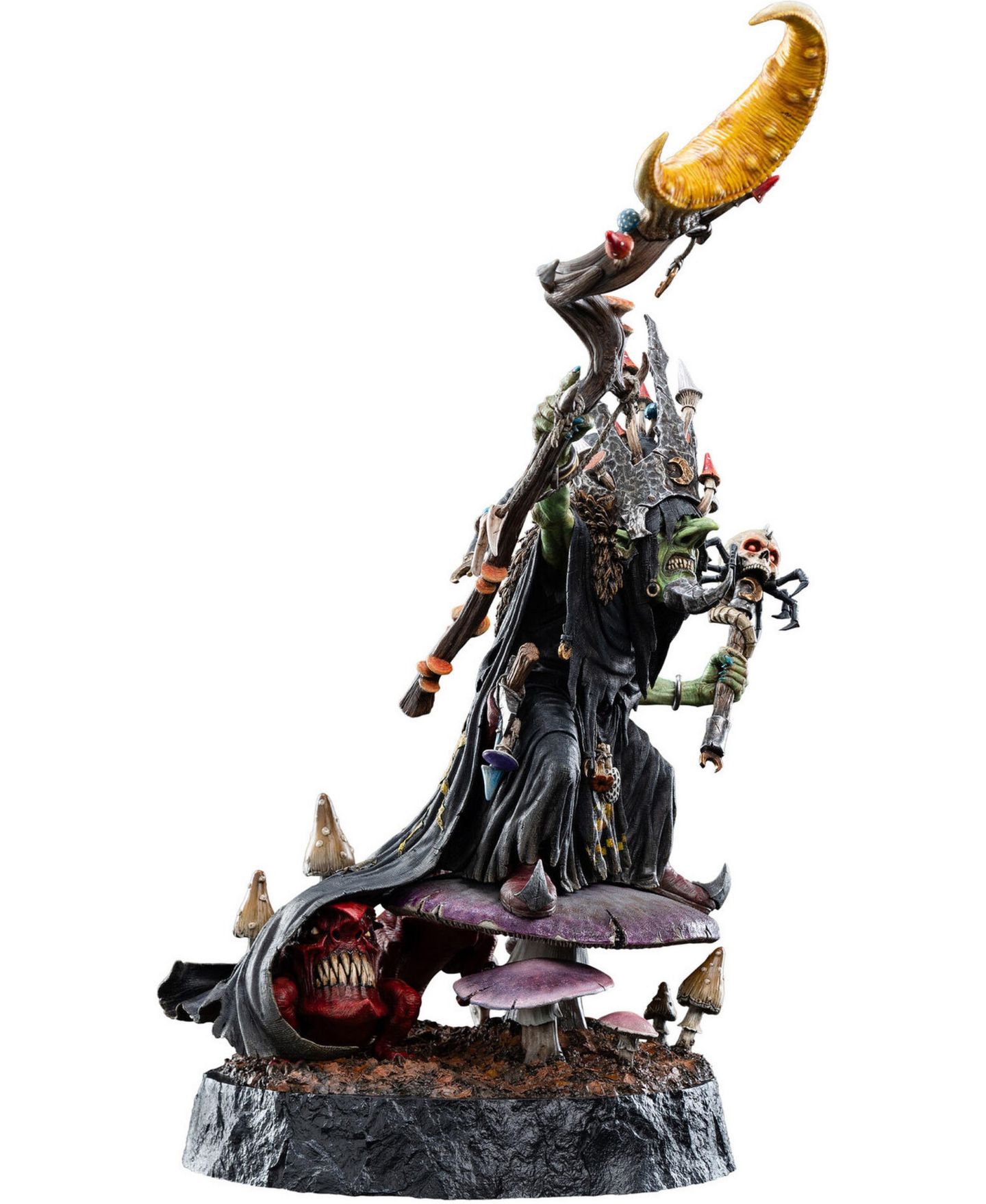 Детские фигурки WETA Workshop Warhammer: Age of Sigmar Skragrott the Loonking Limited Edition 1:6 Scale Statue, 14+ — фото 2