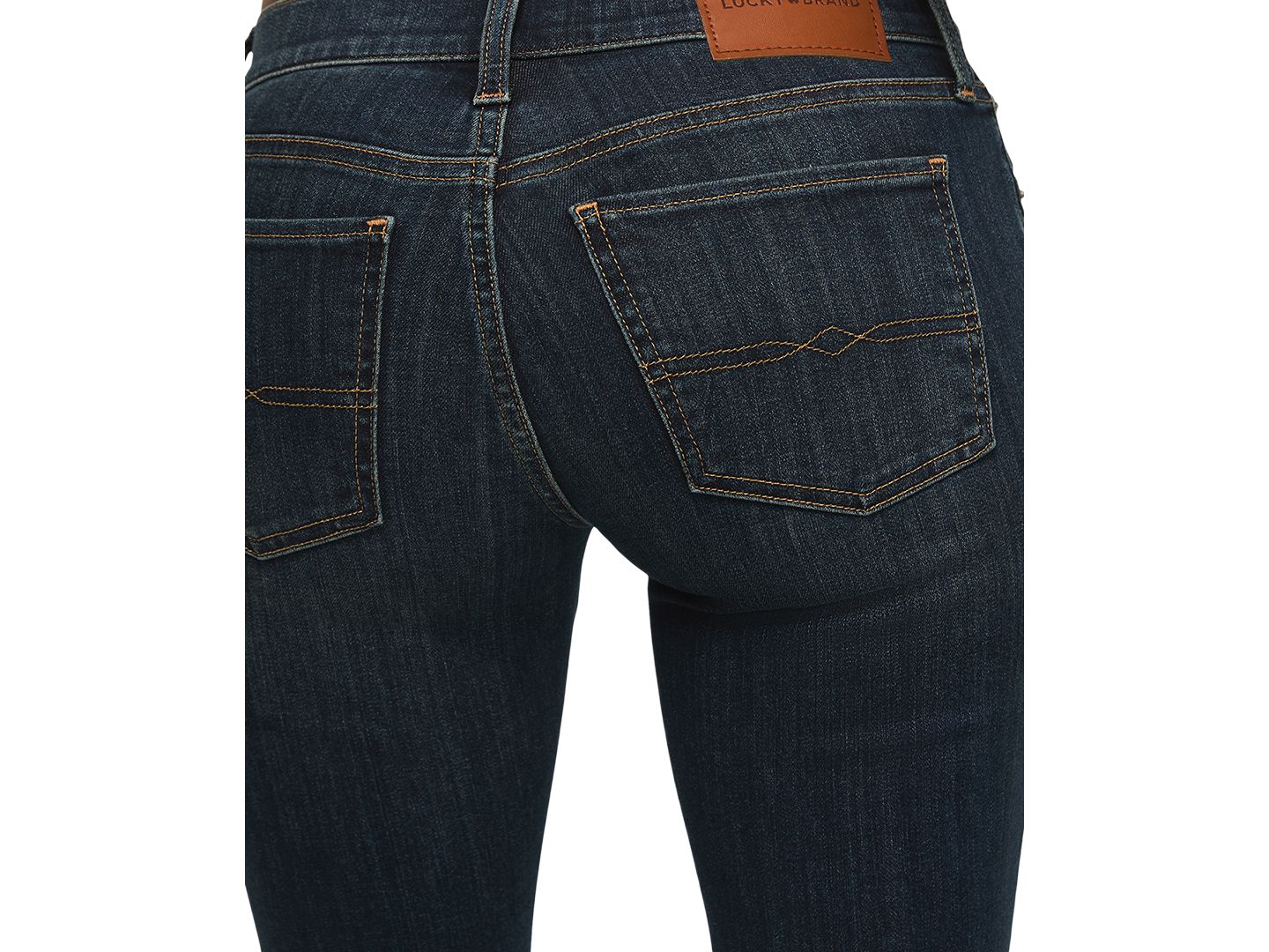 Женские джинсы Lucky Brand Sweet Flare Mid-Rise Stretch Denim Jeans, цвет: Варёный — фото 5