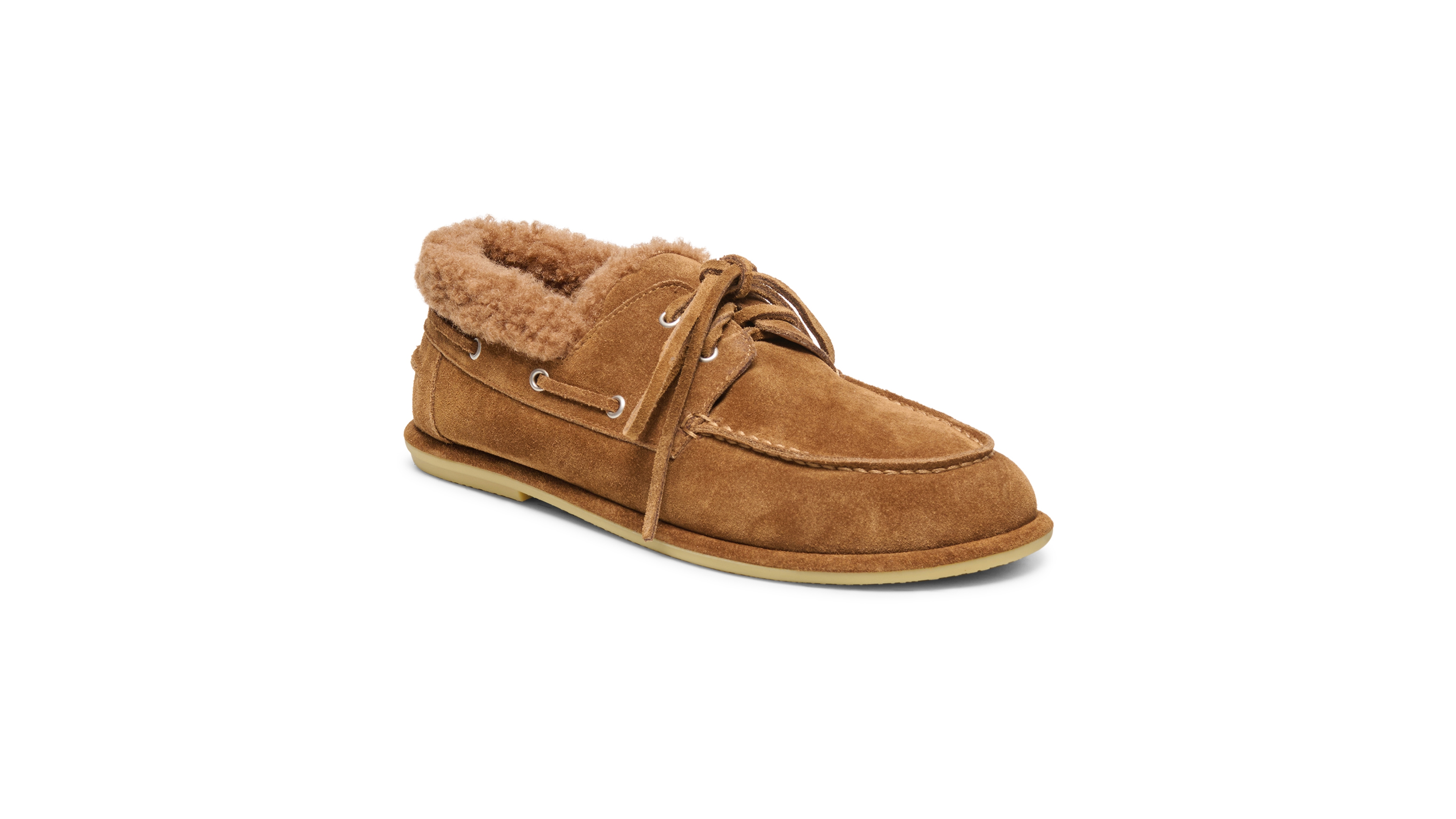 Dolce Vita Women's Launa Plush Lace-Up Suede Loafers