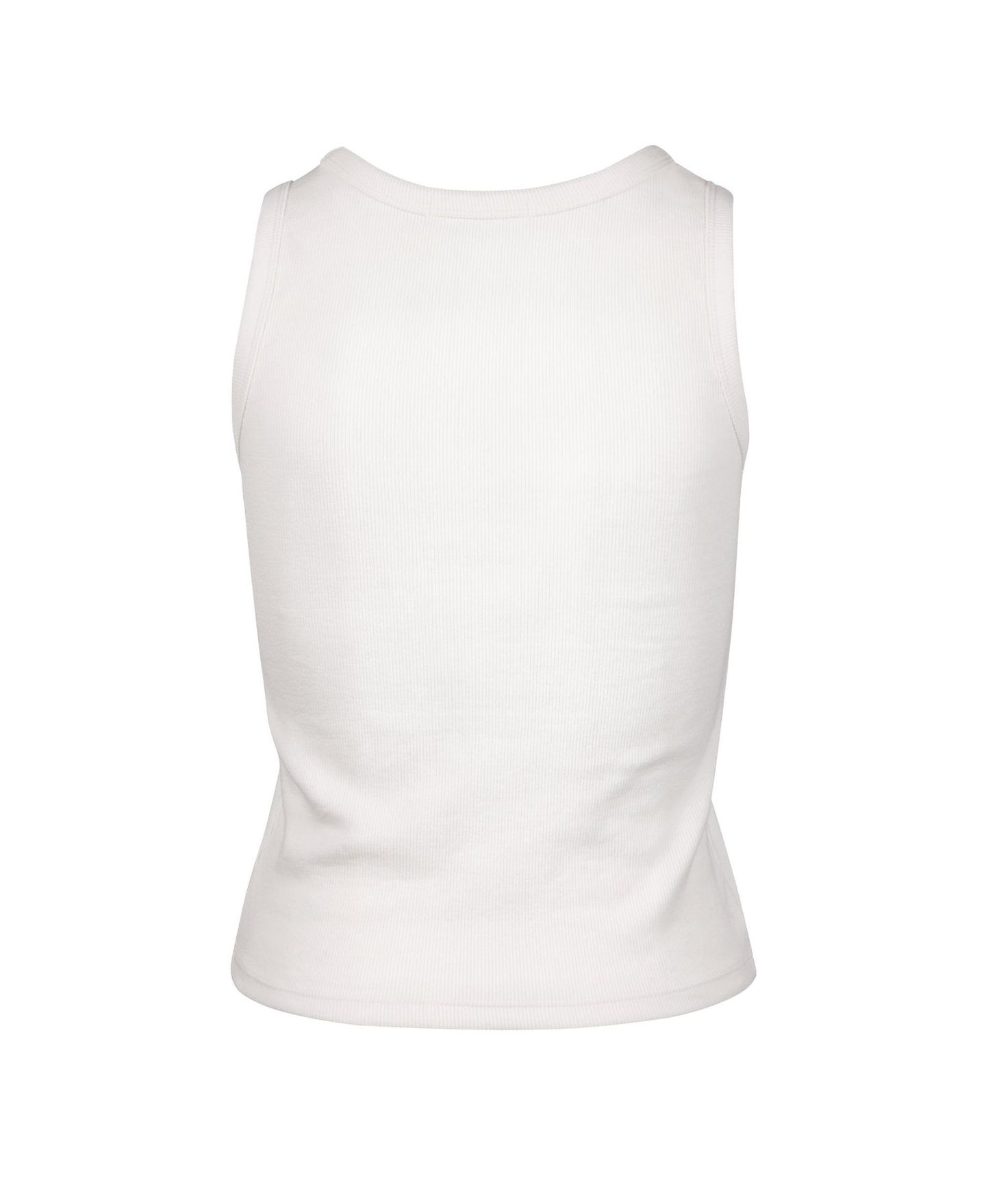 Женский топ '47 Brand Cream Chicago Cubs Single Swirl Ribbed Baby Tank Top — фото 2