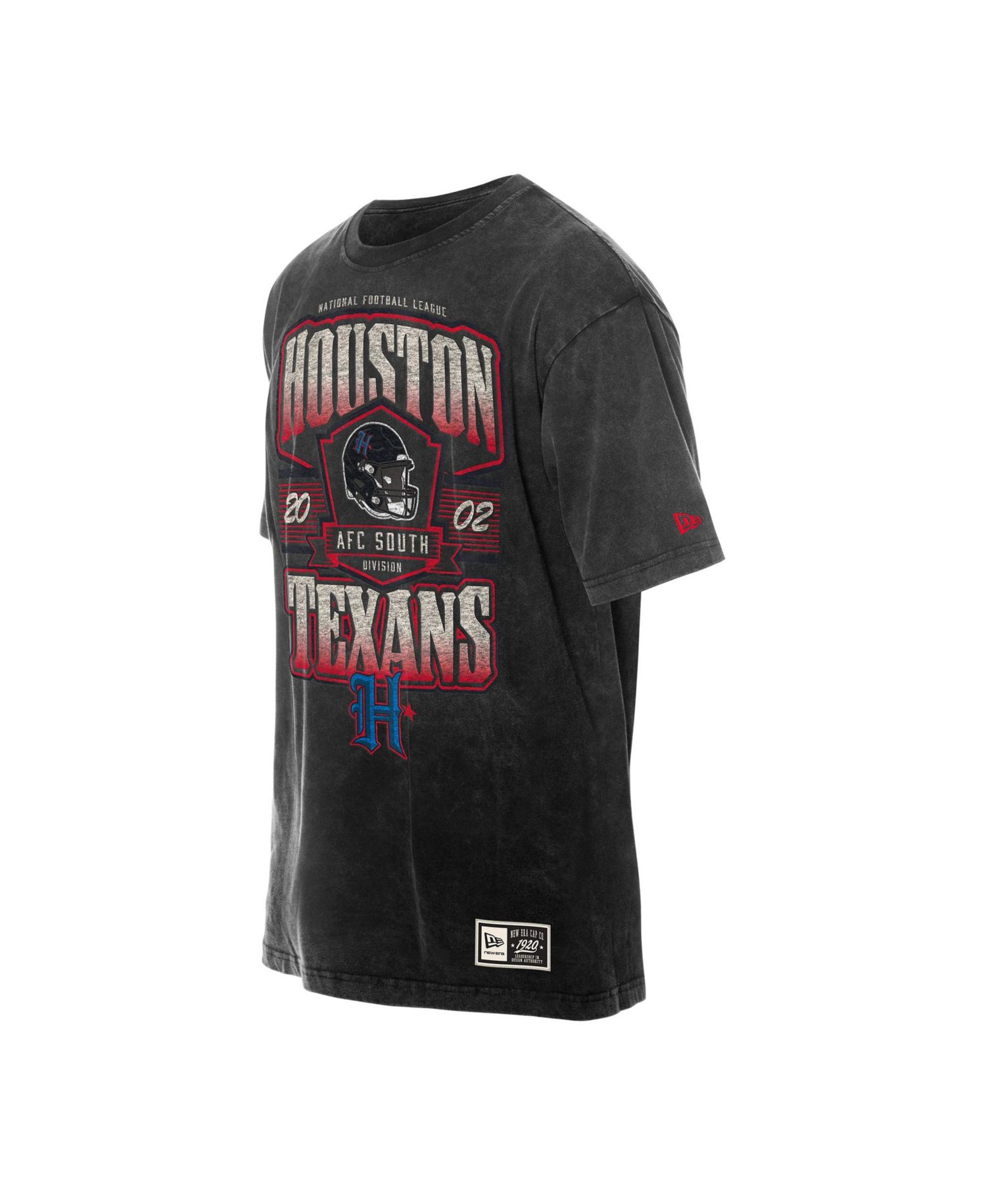 Men's Black Houston Texans Mineral Wash T-Shirt
