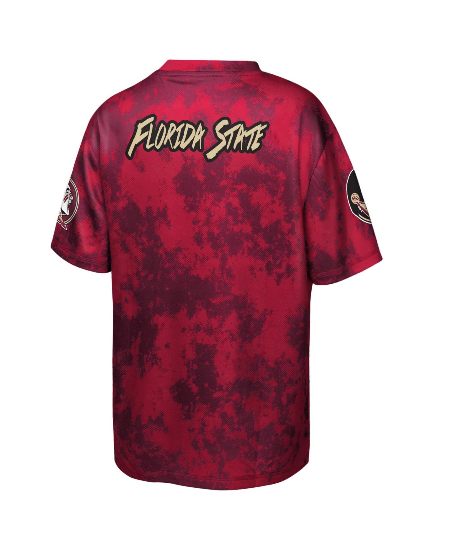 Детская футболка Outerstuff Garnet Florida State Seminoles Off-Side Sublimated — фото 2