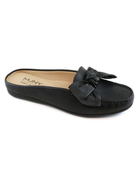 Женские сабо Marc Joseph New York Diane St Slip On Comfort Bow Mule, цвет: Чёрный