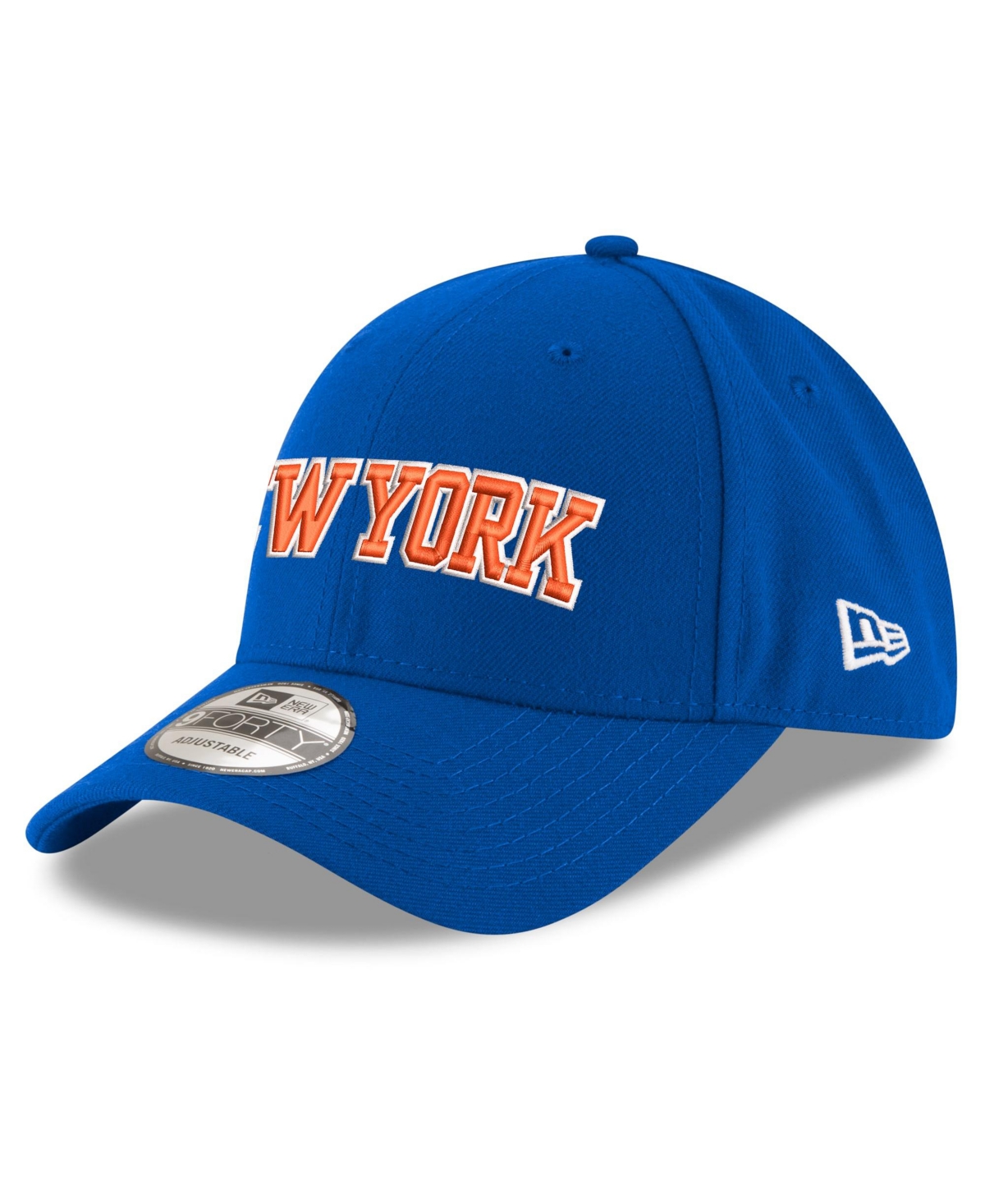 New Era Kids' Big Boys' And Girls' Blue New York Knicks Wordmark Adjustable Hat