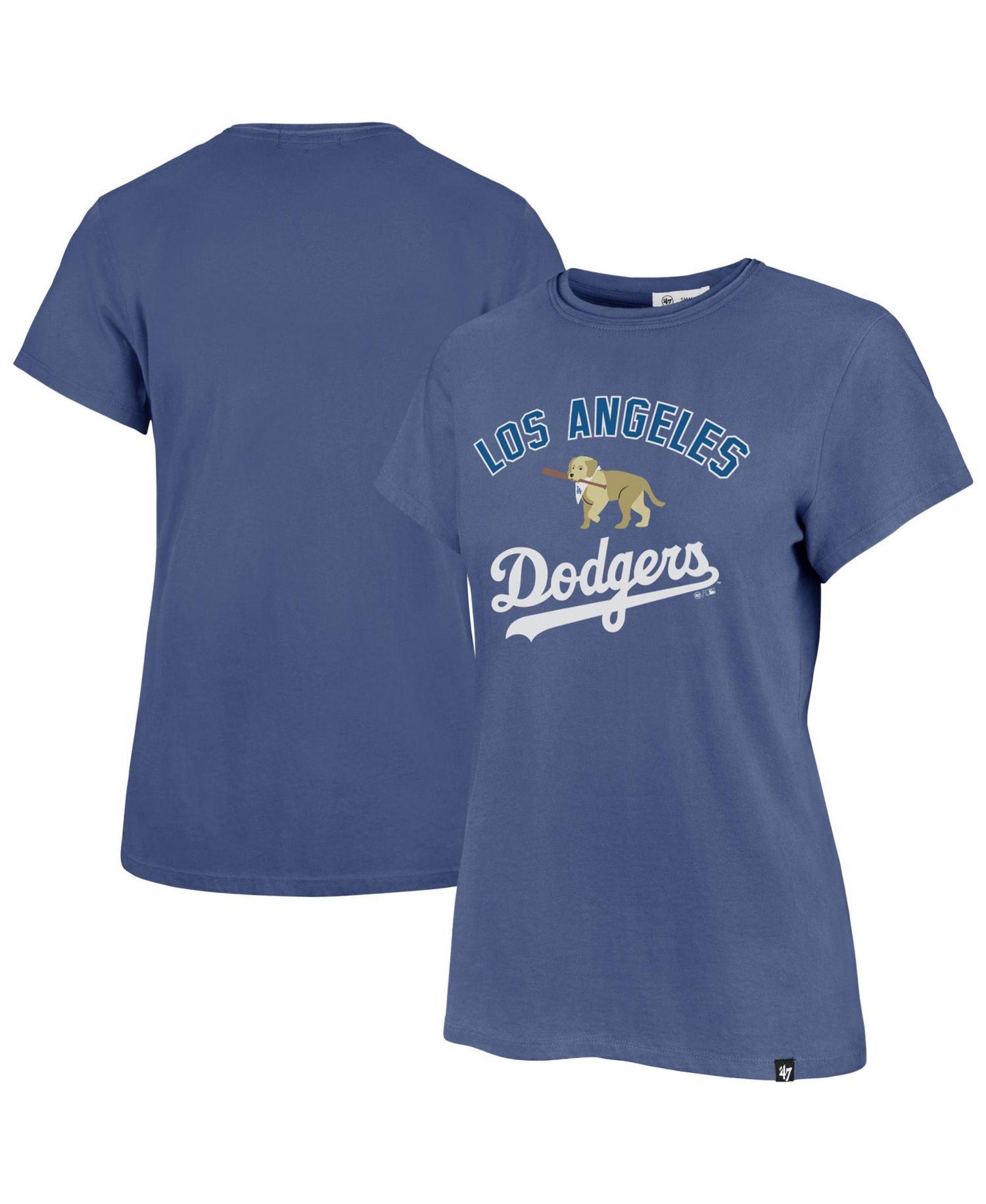 Women's '47 Royal Los Angeles Dodgers Regional Frankie T-Shirt