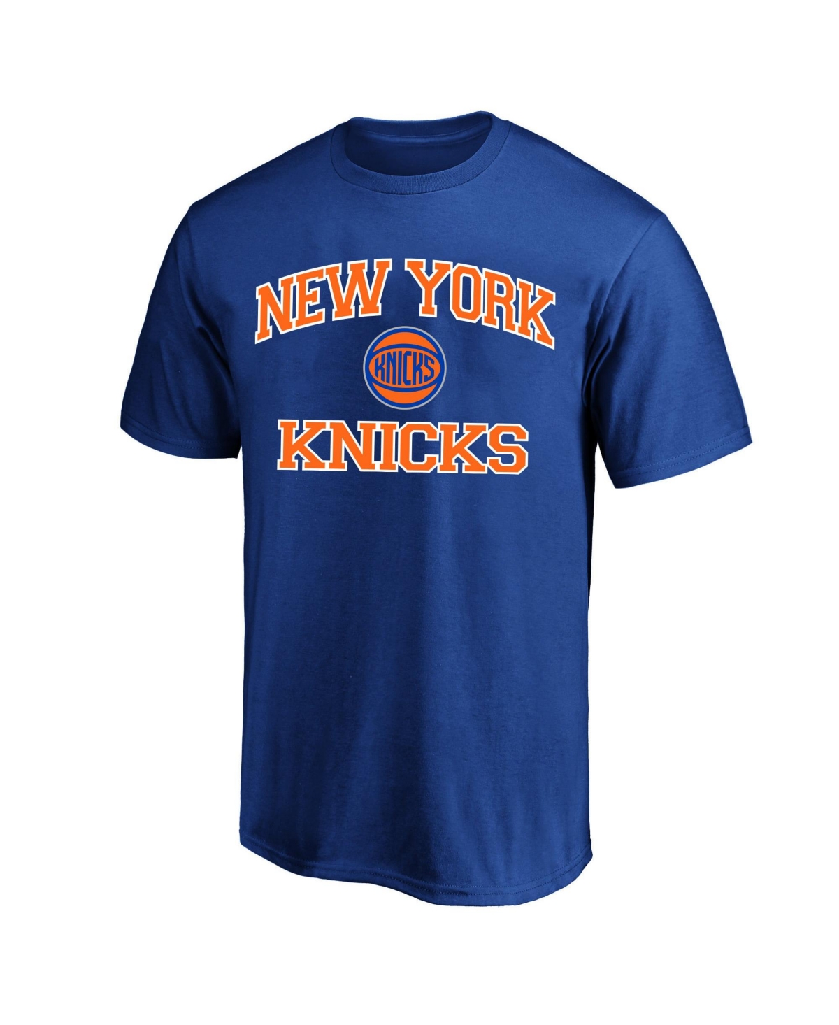 Men's Fanatics Blue New York Knicks Big & Tall Heart Soul T-Shirt