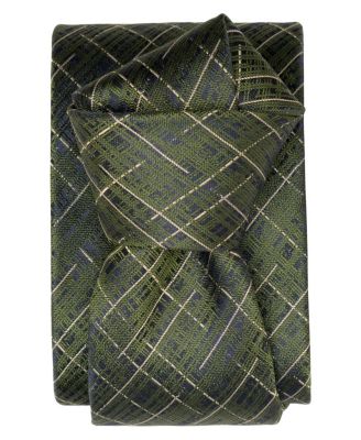 Men's Morandi Extra Long Silk Jacquard Tie