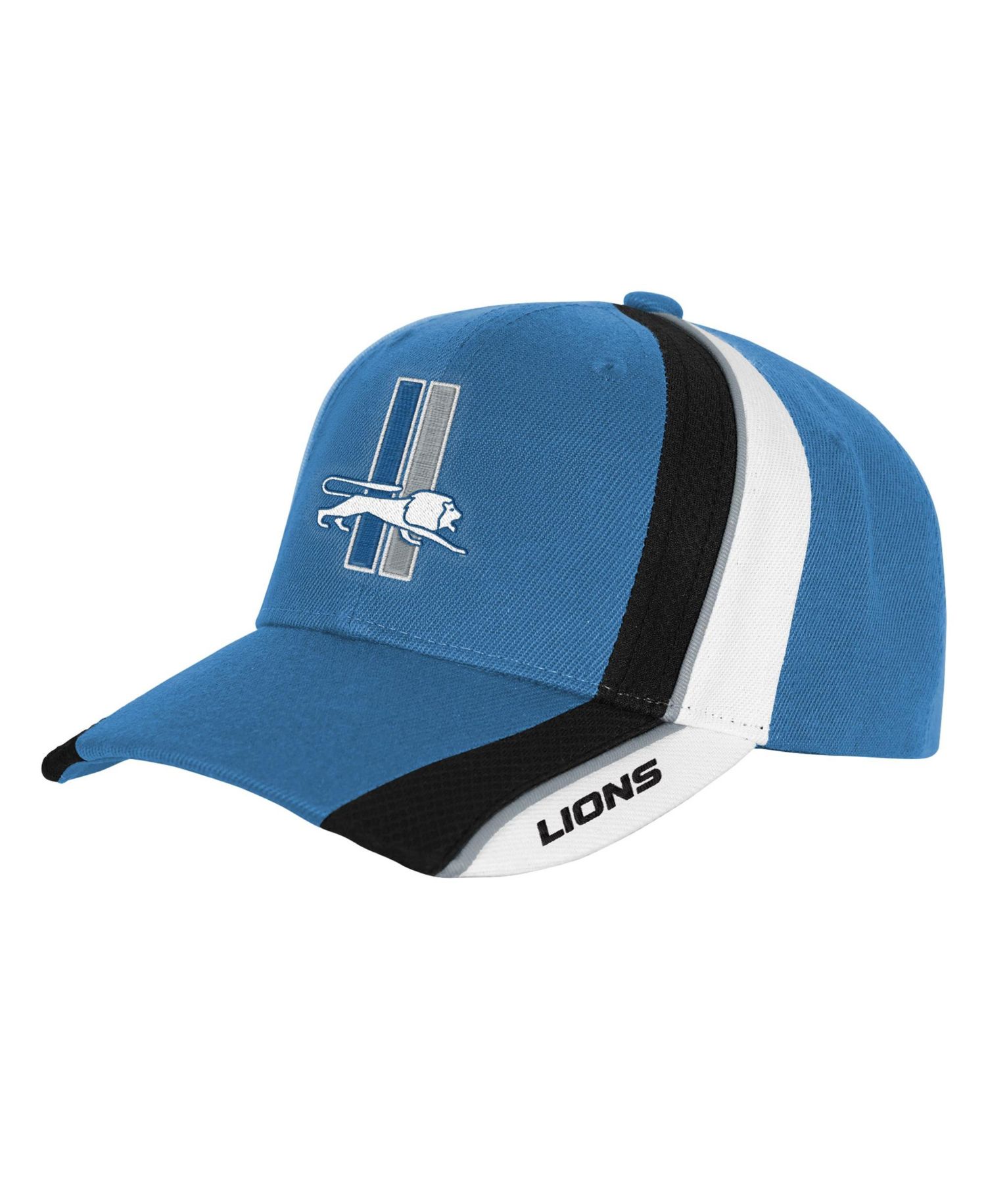 Big Boys and Girls Light Blue Detroit Lions Club Downforce Pro Crown Adjustable Hat