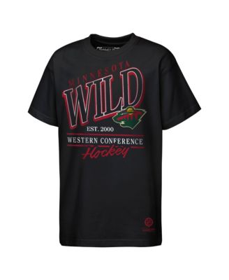 Big Boys and Girls Black Minnesota Wild Called Up T-Shirt