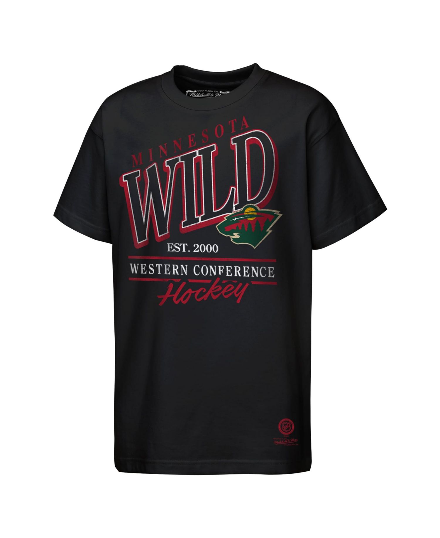 Big Boys and Girls Black Minnesota Wild Called Up T-Shirt