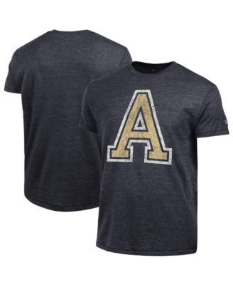 Men's Black Army Black Knights Vintage Triumph Tri-Blend T-Shirt