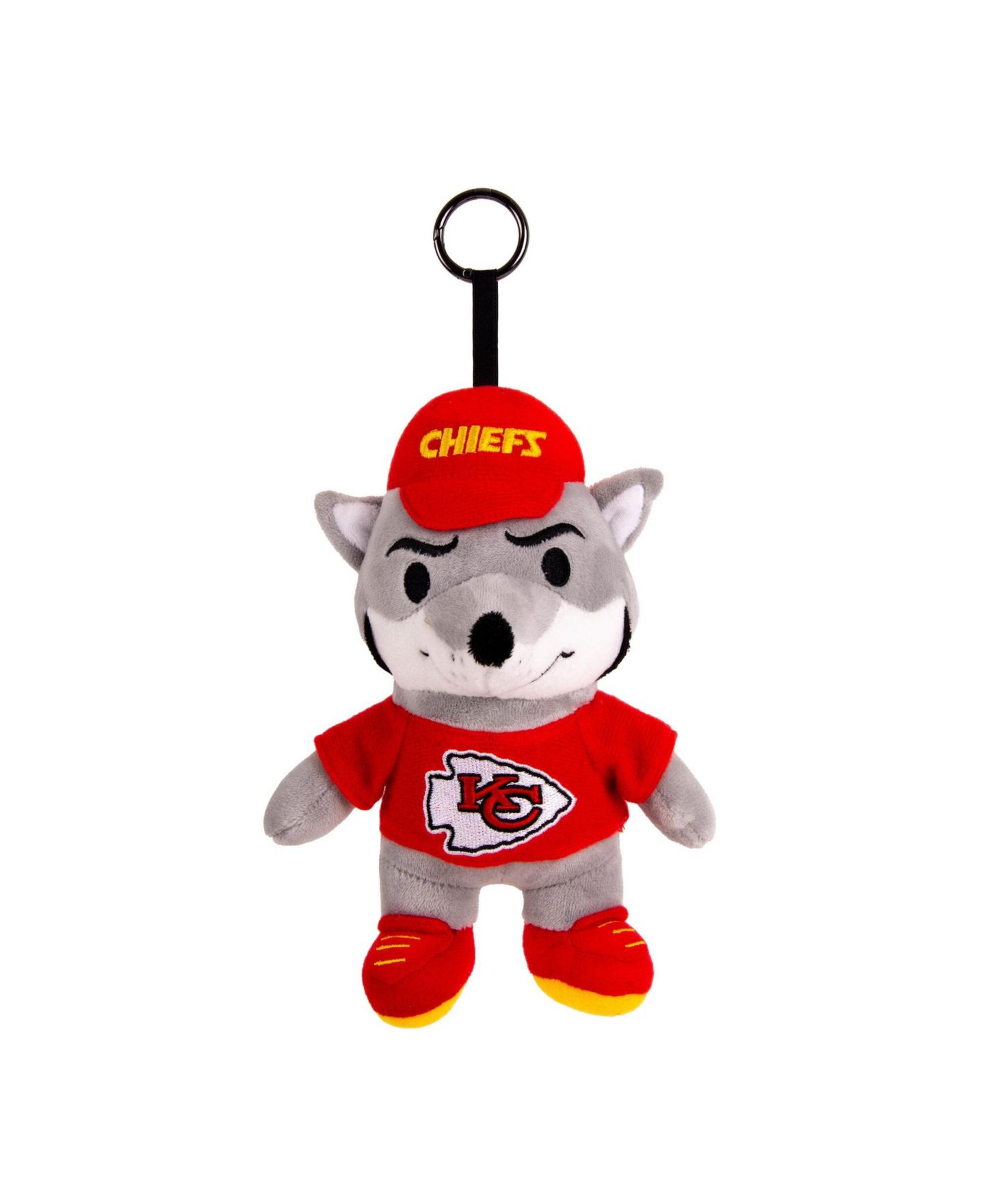 Женский брелок Logo Brands Kansas City Chiefs Huddle Buddy Bag Charm — фото 1
