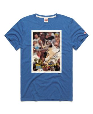 Men's and Women's Kevin Garnett Blue Minnesota Timberwolves Topps Trading Card Player Tri-Blend T-Shirt