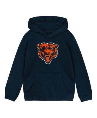 Toddler  Navy Chicago Bears Primary Logo Fleece Hoodie