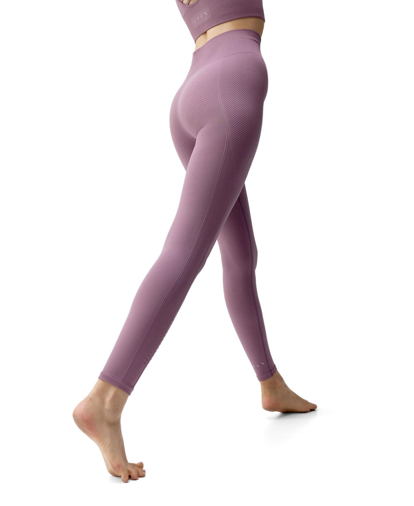 Женские леггинсы Born Living Yoga India Seamless High Rise Sport, цвет: Amatista — фото 3