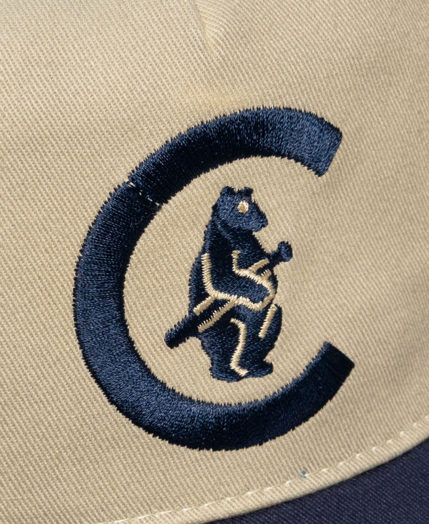 Мужская кепка Mitchell & Ness Cream Chicago Cubs Retro Roots Deadstock Cooperstown Snapback Hat — фото 3