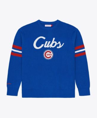 Men's Royal Chicago Cubs Head Coach Sweater
