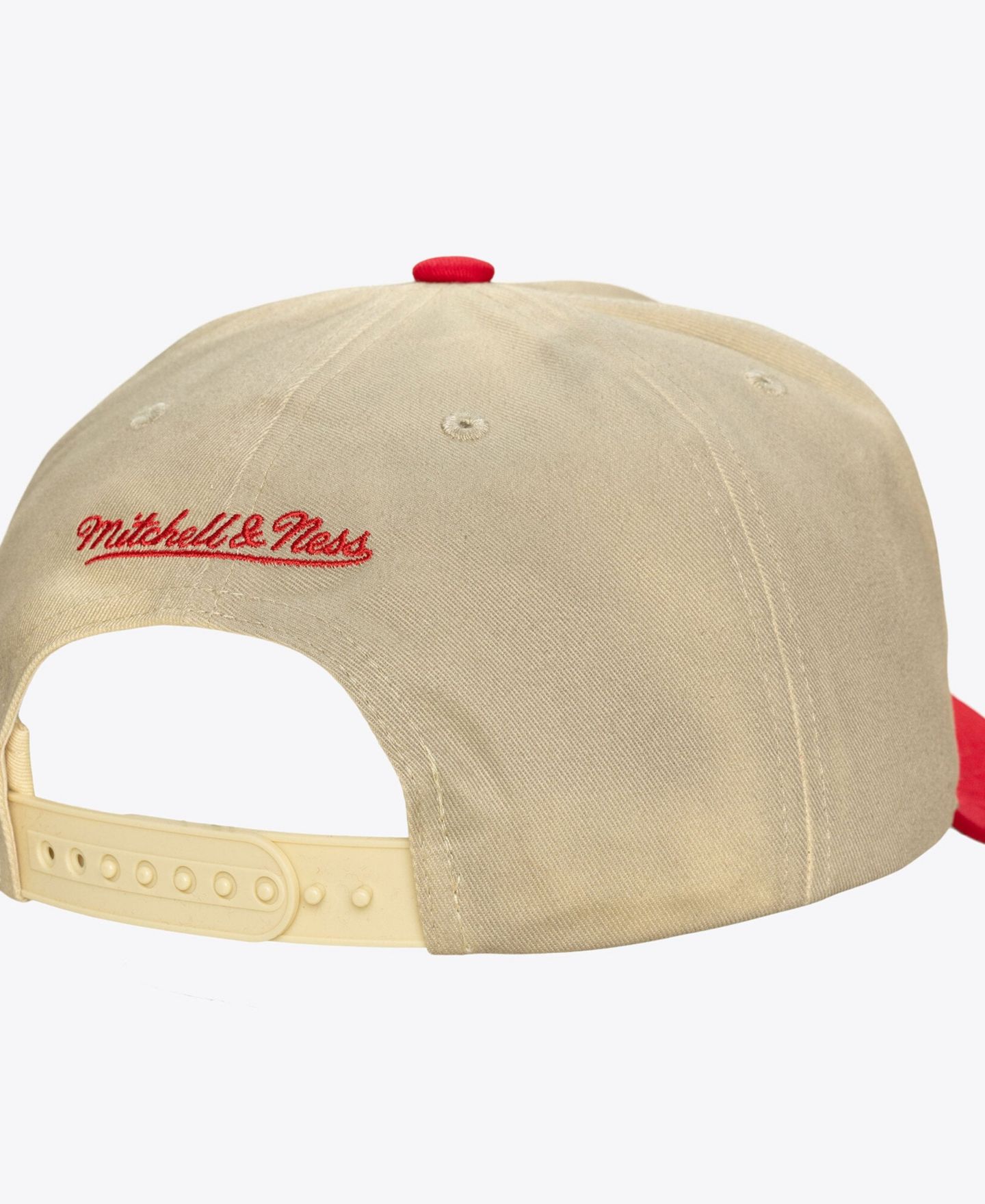 Мужская кепка Mitchell & Ness Cream Philadelphia Phillies Retro Roots Deadstock Cooperstown Snapback Hat — фото 3