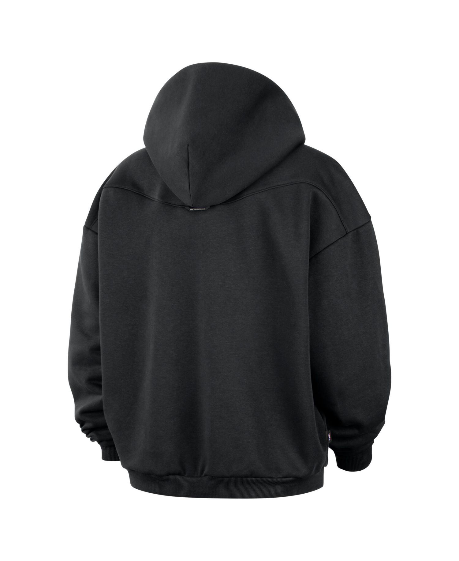 Men's Black Milwaukee Bucks 2026 Standard Issue Practice Icon Fleece Pullover Hoodie