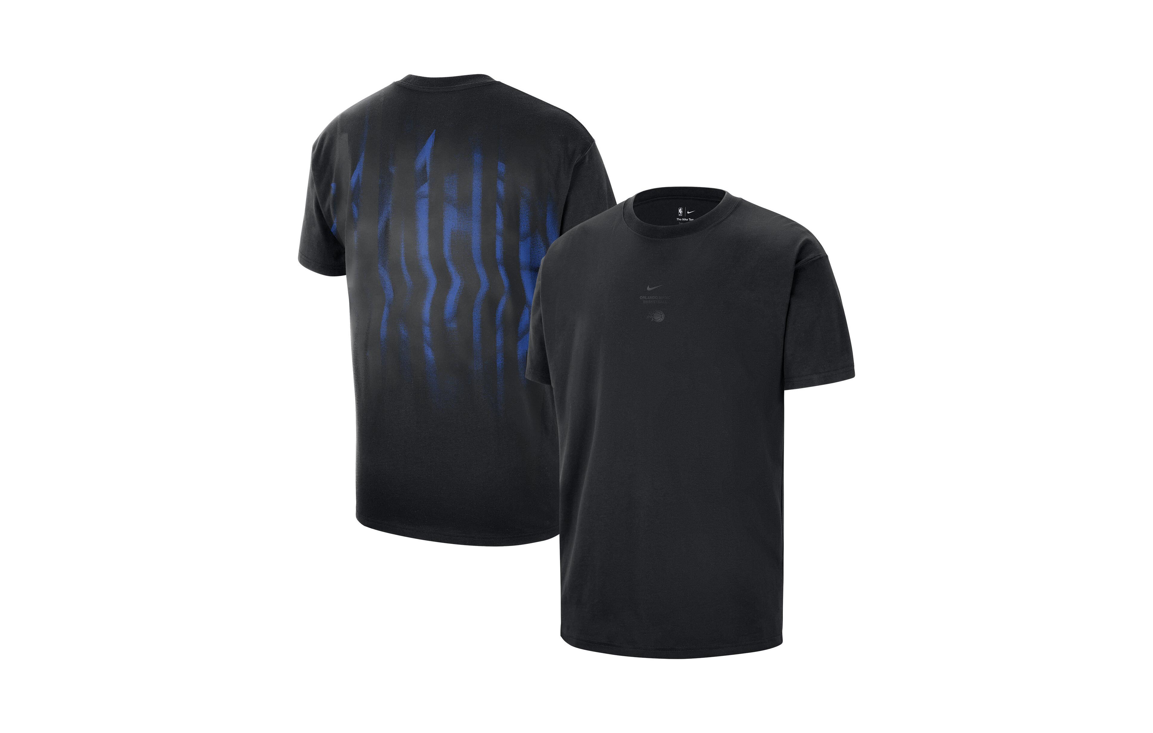 Nike Men's Black Orlando Magic Pregame Max90 T-Shirt