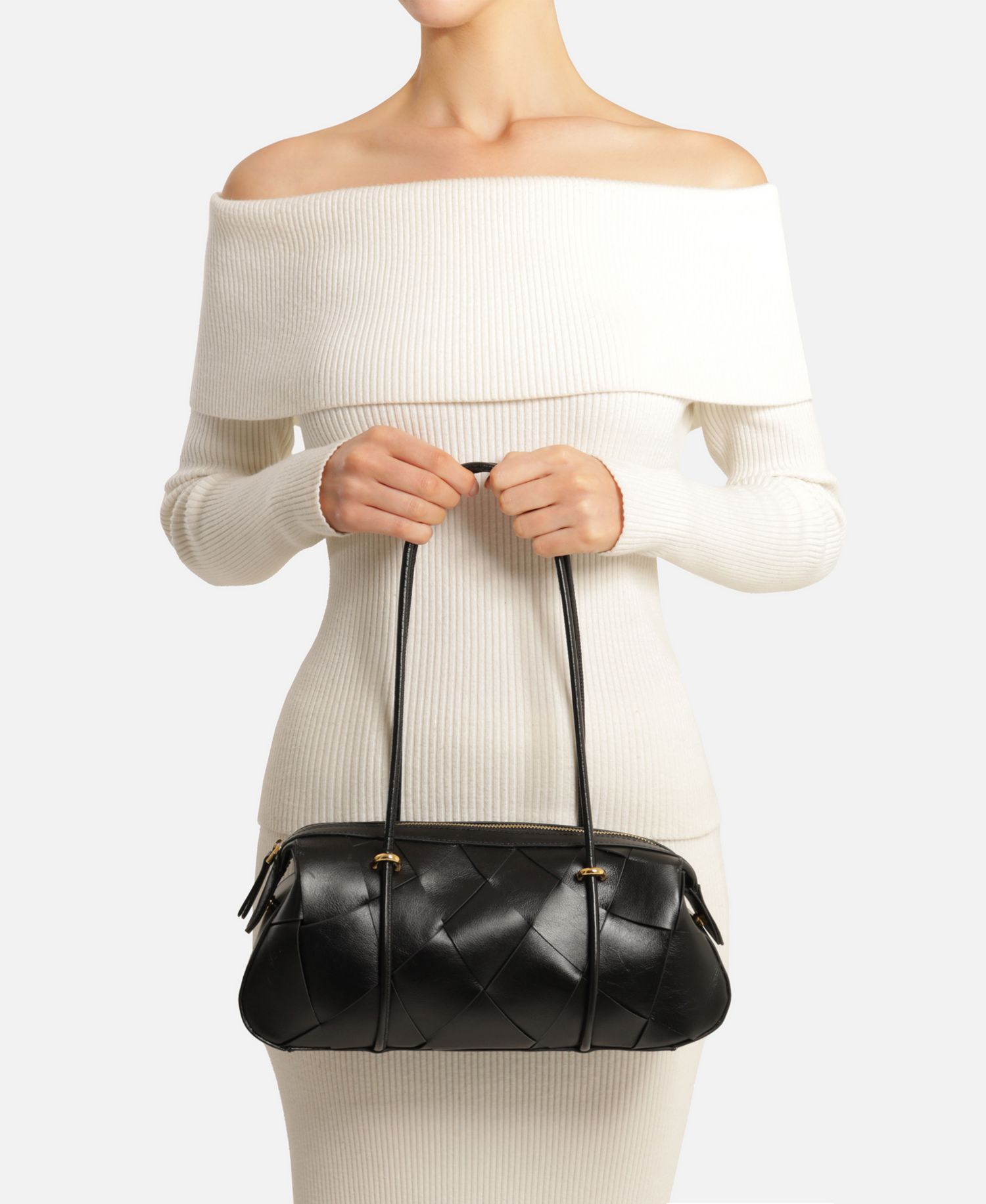 Sarah Large Leather Shoulder Handbag