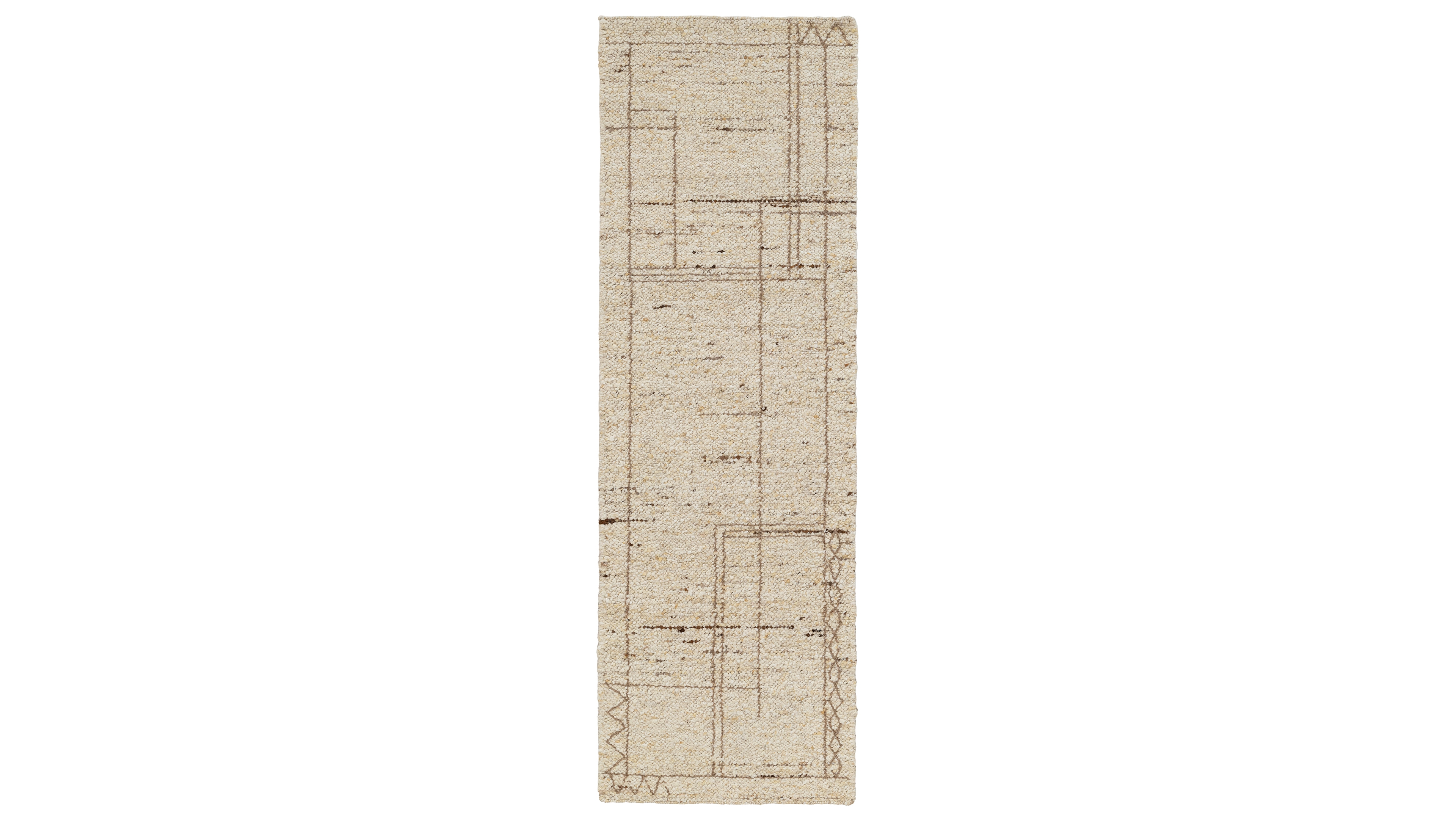 Obeetee Farah Link 2'6" x 8' Runner Area Rug