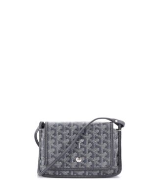 Plumet Crossbody Coated Canvas Clutch Wallet