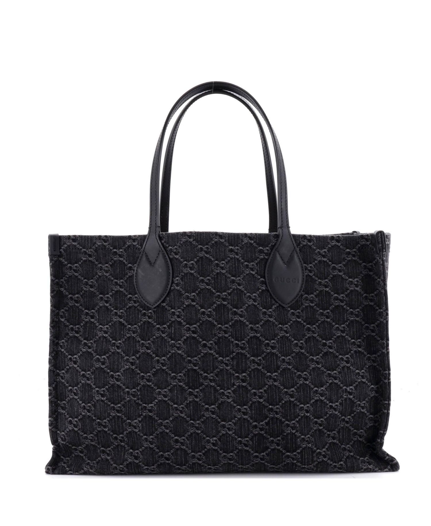 Ophidia Laptop Denim Shopper Tote
