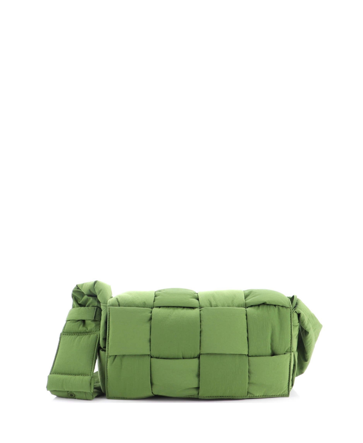 Pre-Owned Bottega Veneta Padded Tech Cassette Intrecciato Adjustable Crossbody Bag