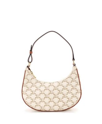 Ava Triomphe Coated Canvas Shoulder Bag