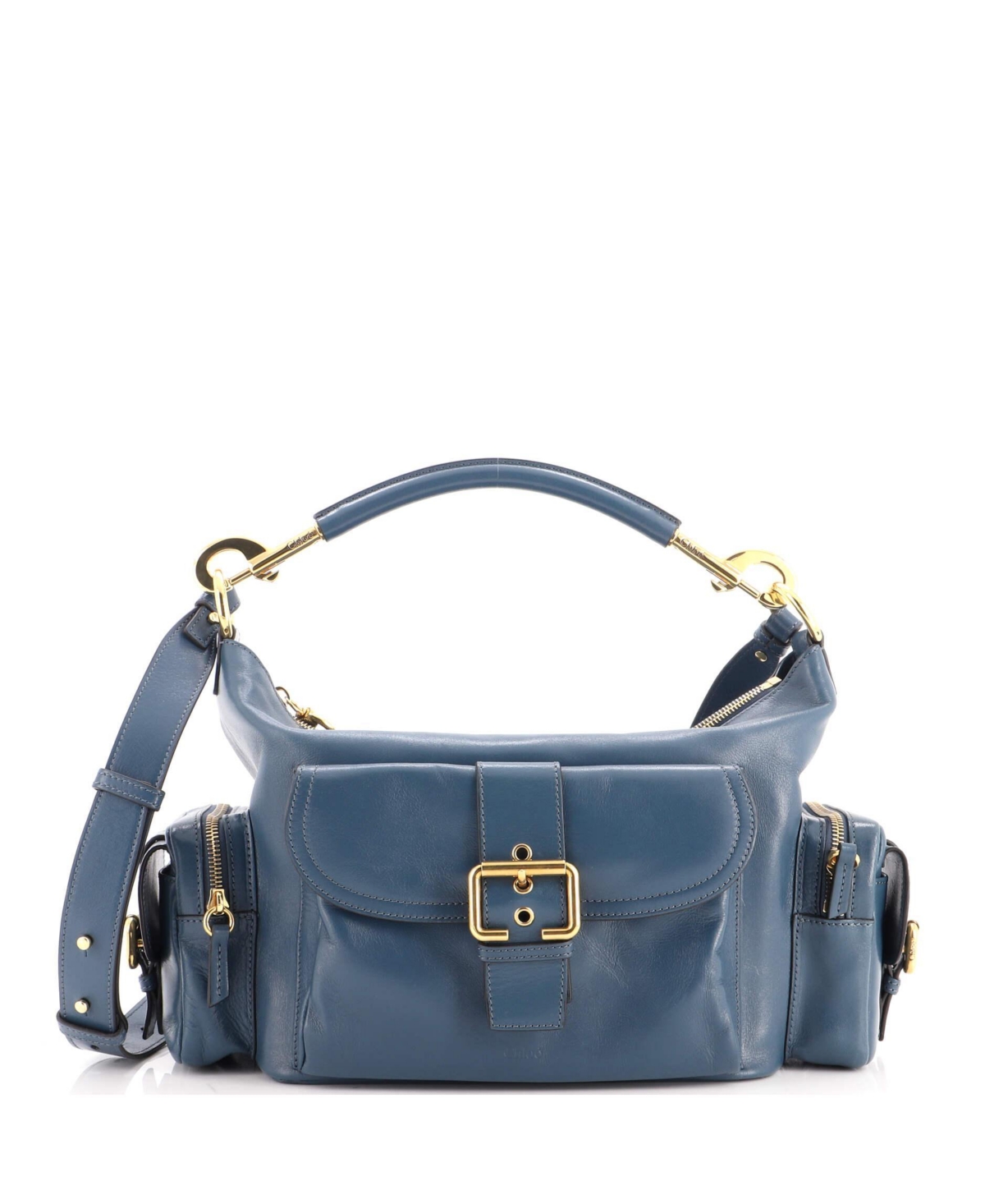 Pre-Owned Chloe Medium Camera Shoulder Bag Leather