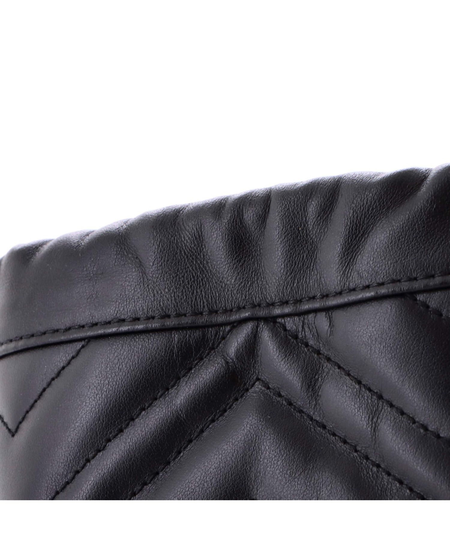 Mini GG Marmont Bucket Bag Matelasse Leather