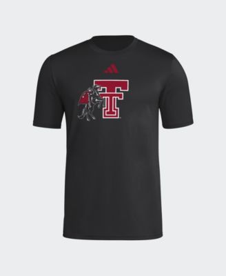 Men's Black Texas Tech Red Raiders 2026 Locker Logo Pre-Game T-Shirt