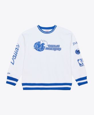 Men's White Dallas Mavericks Arctic Fleece Sweatshirt
