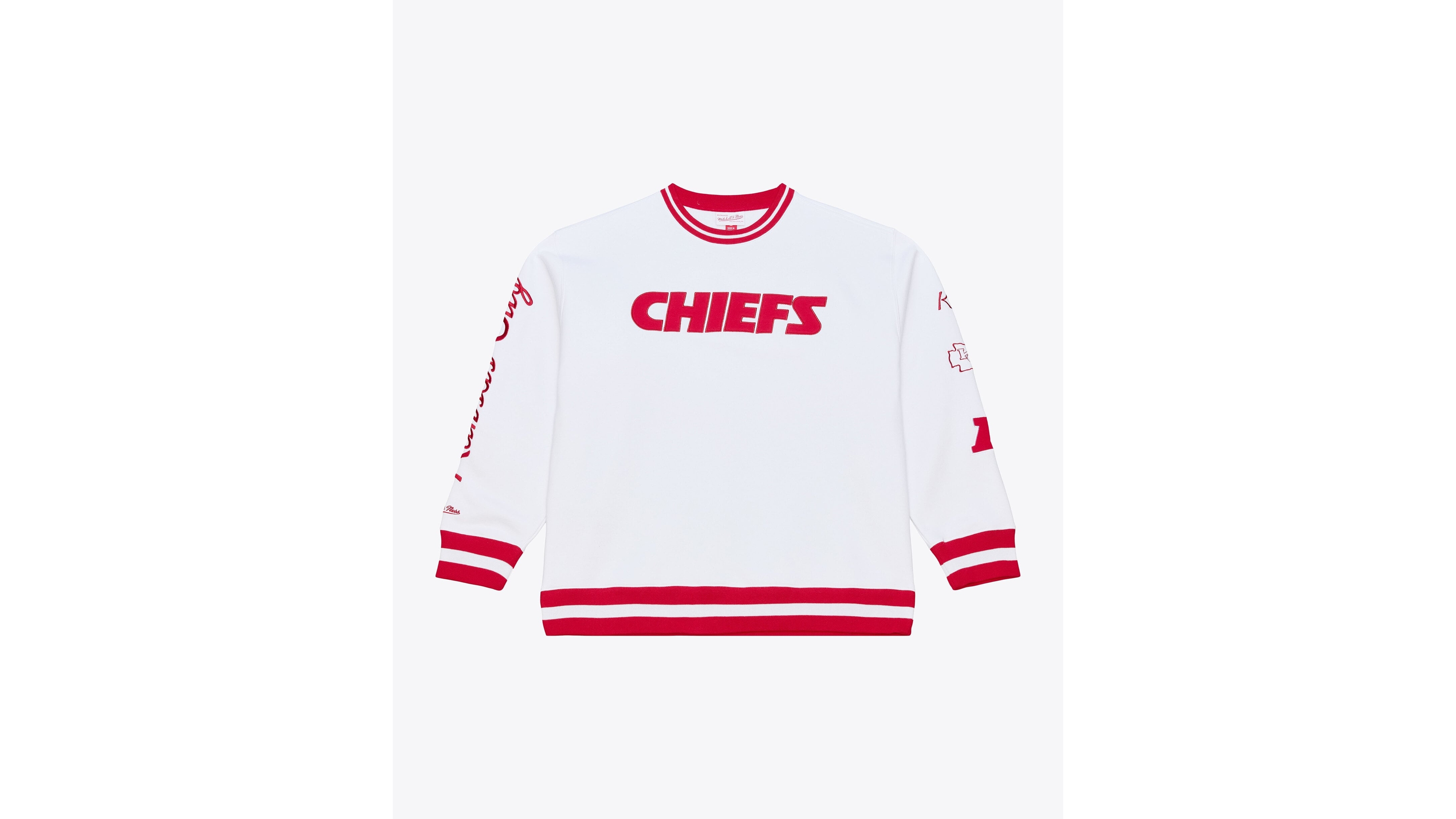 Mitchell & Ness Men's Kansas City Chiefs Fleece Crewneck Sweatshirt