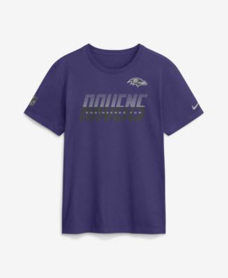 Men's Purple Baltimore Ravens Sideline Dri-FIT T-Shirt
