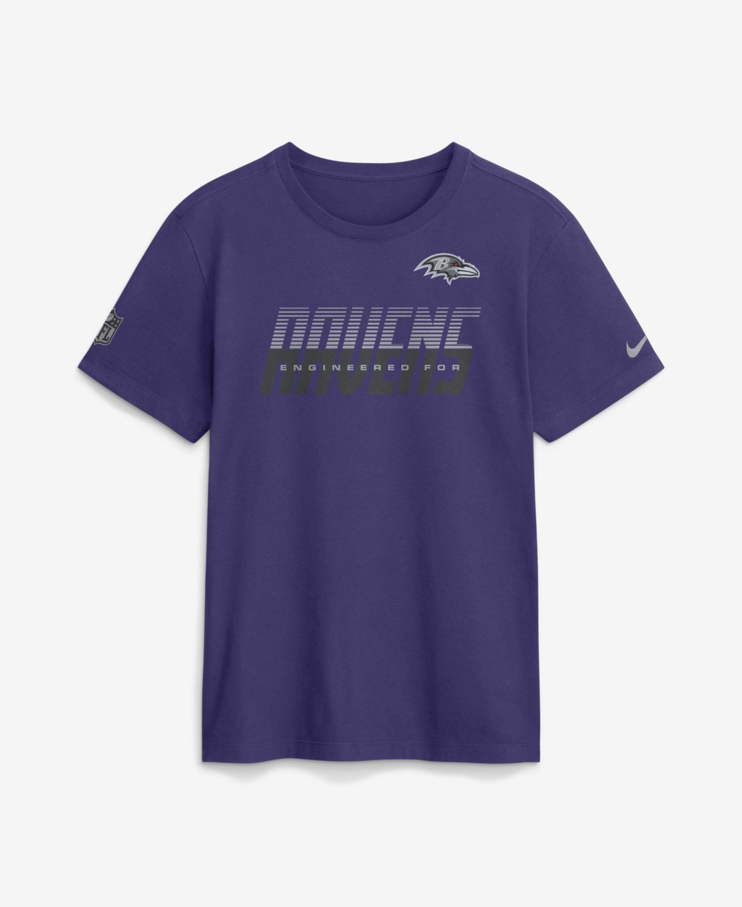 Men's Purple Baltimore Ravens Sideline Dri-FIT T-Shirt