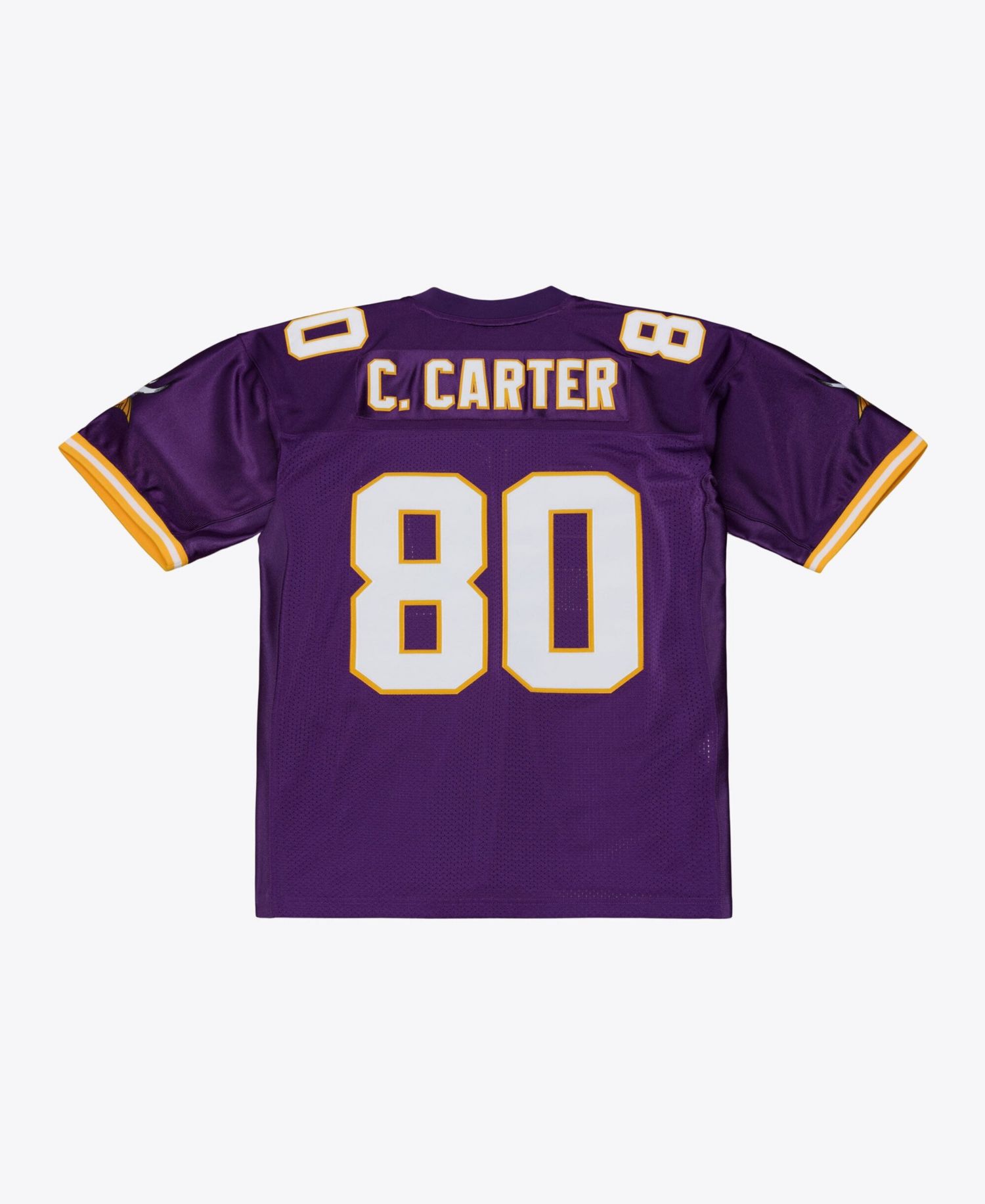 Men's Cris Carter Purple Minnesota Vikings 2001 Authentic Throwback Jersey
