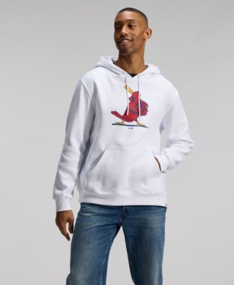 Men's White St. Louis Cardinals Heritage Hoodie