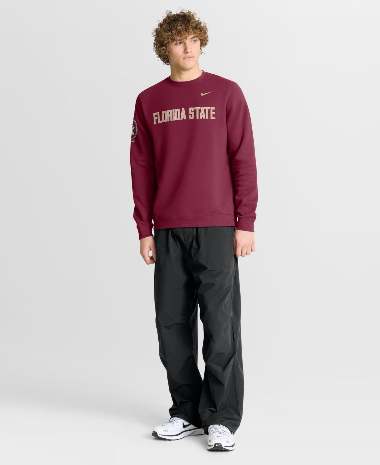 Men's Garnet Florida State Seminoles 2026 Sideline Club Sweatshirt