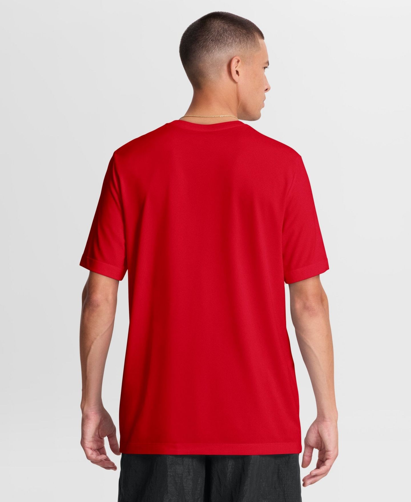 Мужская футболка Nike Scarlet Ohio State Buckeyes Sideline Legend Dri-FIT — фото 4