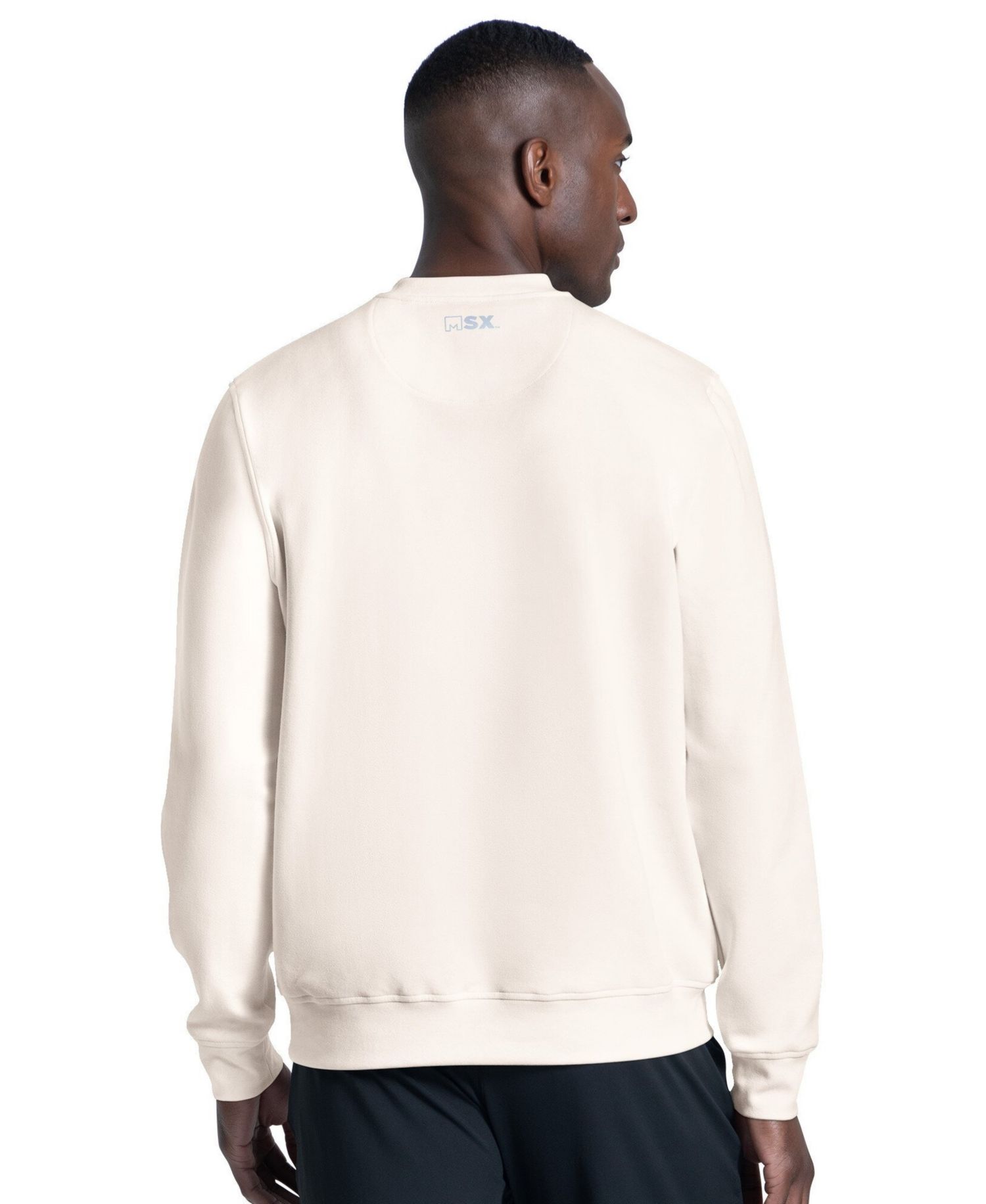 Men's Cream Pittsburgh Steelers Finish Line Tri-Blend Sweatshirt
