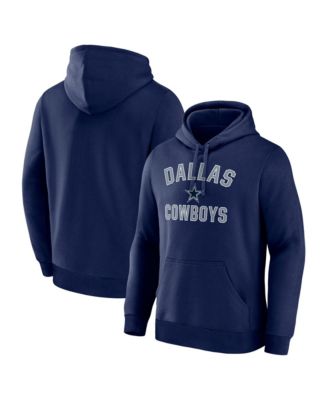 Men's Navy Dallas Cowboys Arch Victory Hoodie