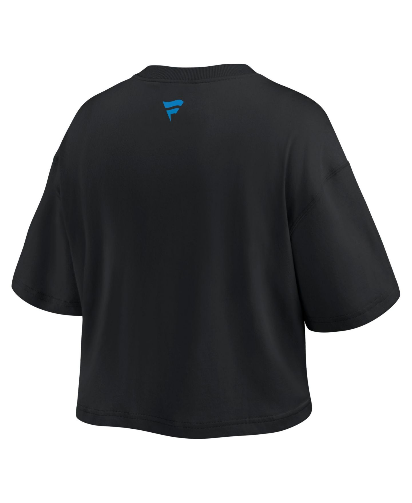 Женская футболка Fanatics Black Detroit Lions Americana Cropped — фото 3
