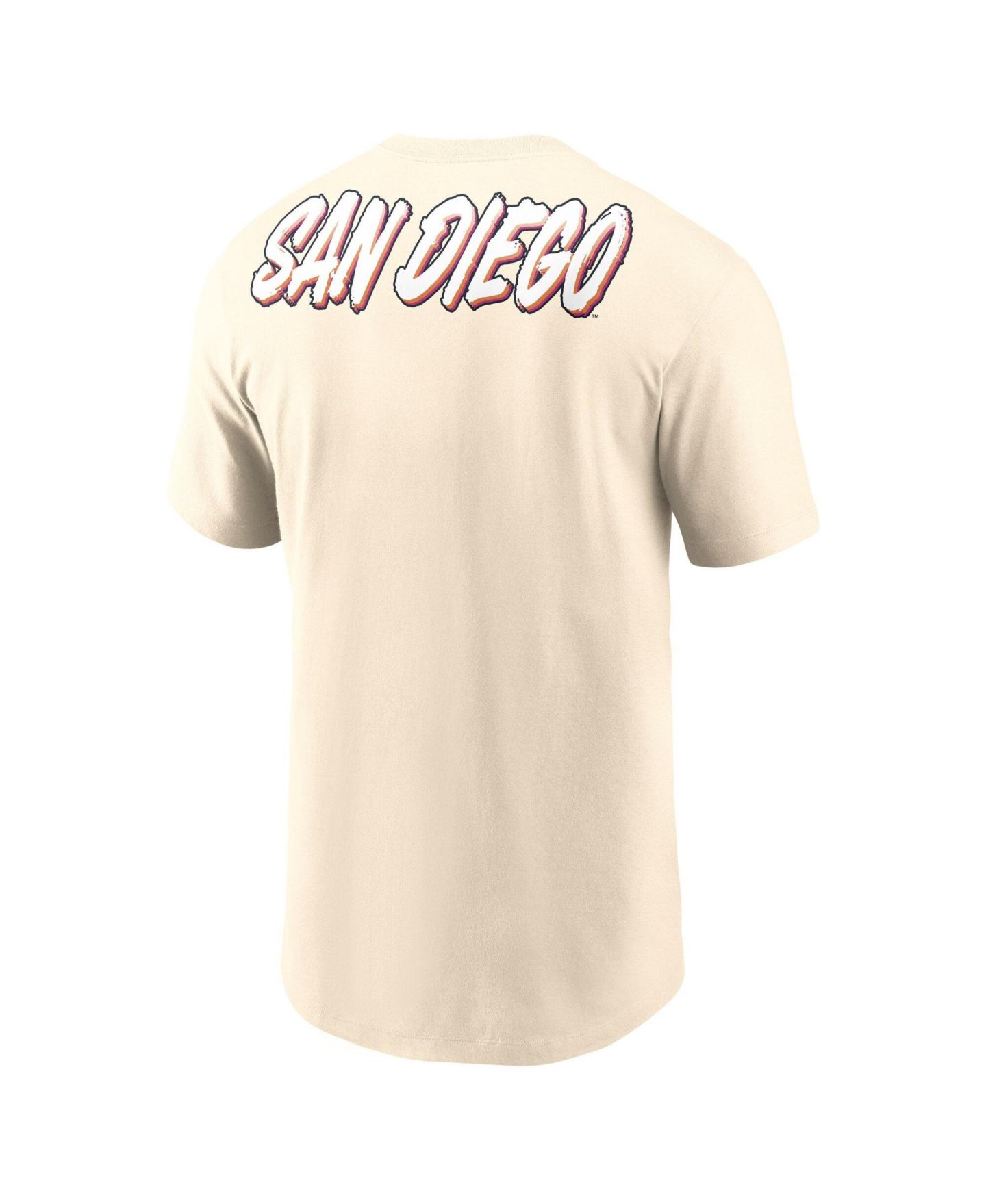 Мужская футболка Nike Tan San Diego Padres City Connect Club — фото 5