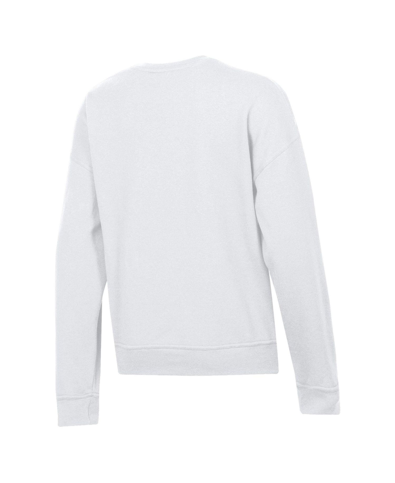 Women's White Alabama Crimson Tide Teddy Bear Sweatshirt