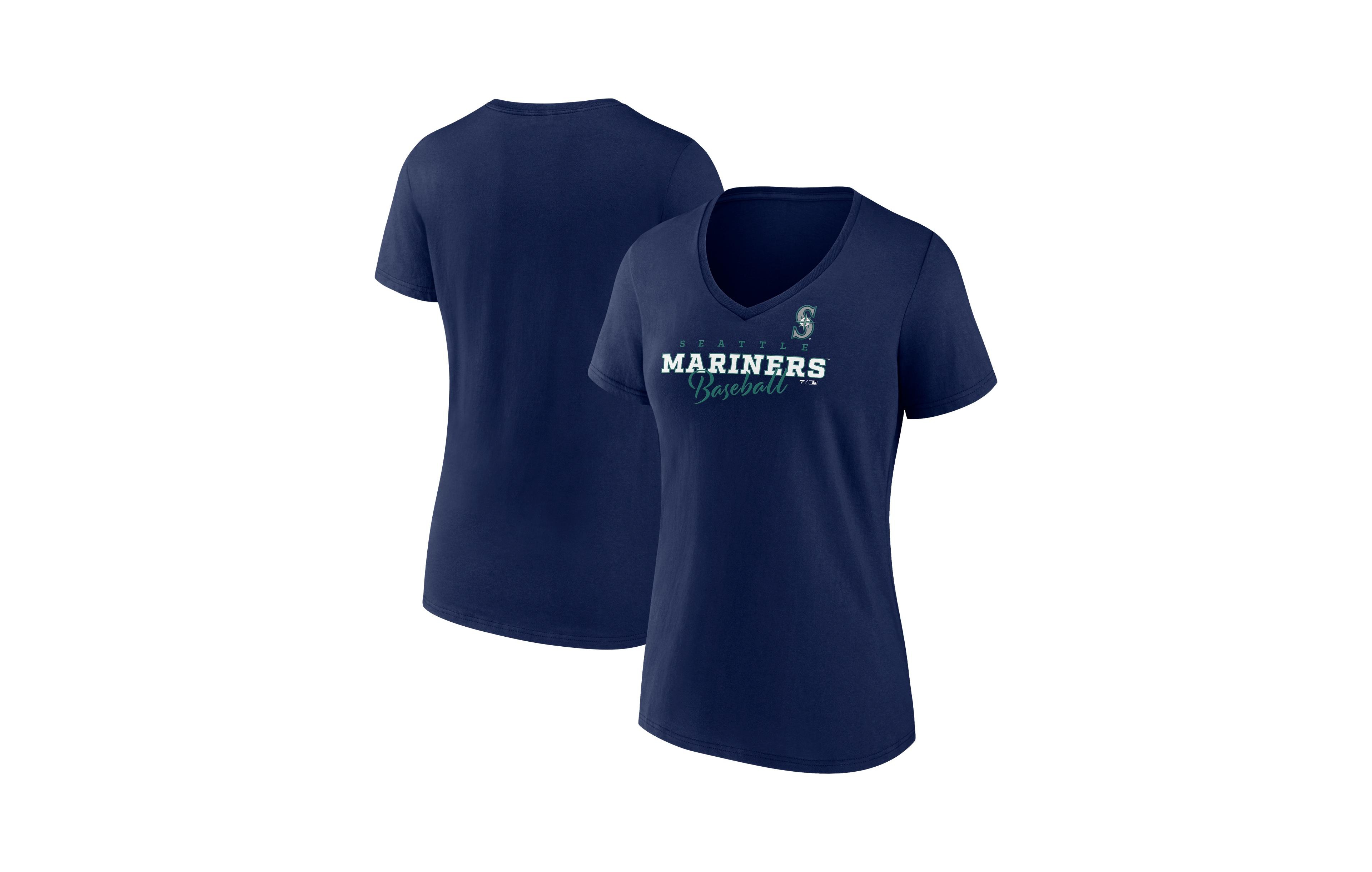 Fanatics Women's Seattle Mariners Back Business V-Neck T-Shirt
