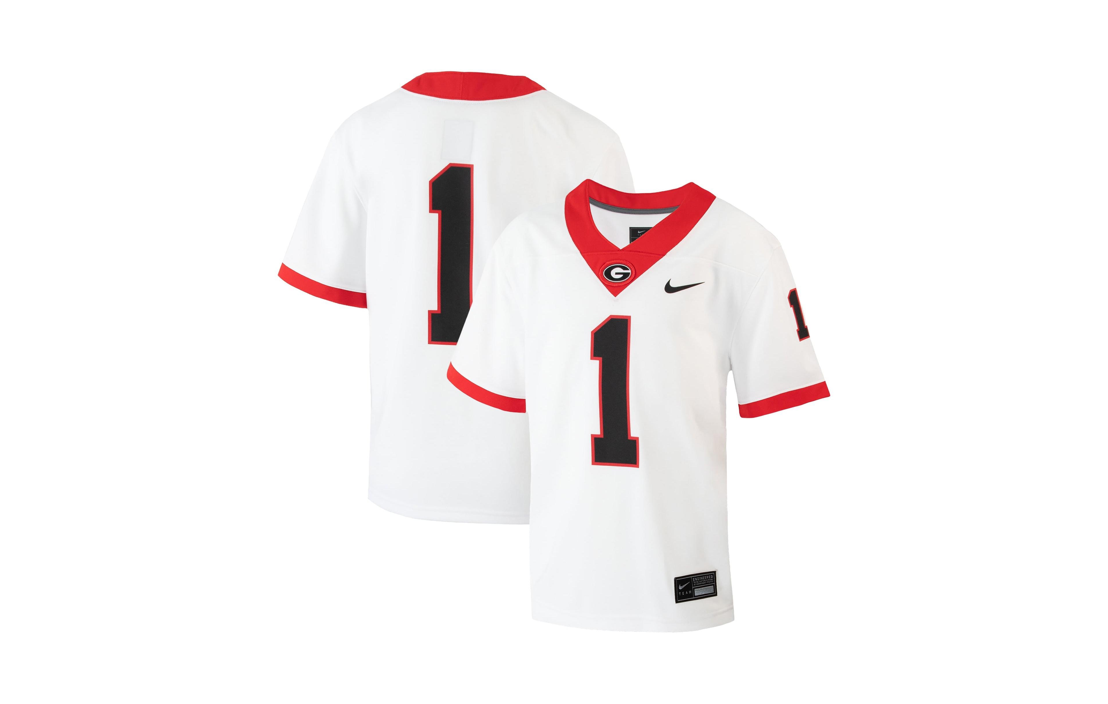 Nike Toddler Boys' 2T-5T Georgia Bulldogs Replica V-Neck T-Shirt