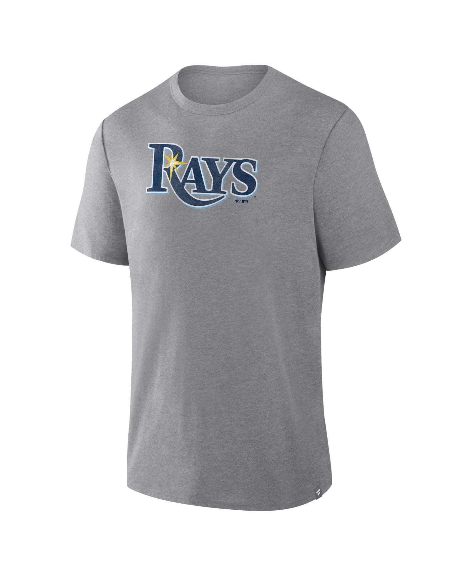 Men's Heather Gray Tampa Bay Rays Play Tribute Tri-Blend T-Shirt
